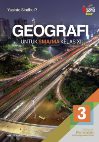 GEOGRAFI UNTUK SMA/MA  KELAS XII